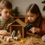 Decorazioni fai da te per presepi con bambini: attività divertenti che stimolano la creatività