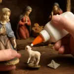 Come incollare elementi fragili nel presepe? Quello che nessuno dice sulla scelta della colla