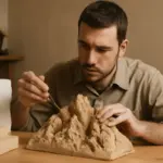 Posso realizzare montagne per presepe senza polistirolo? L’alternativa leggera e facile da scolpire