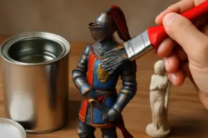 Che tipo di vernice usare su statuine in resina? Il finish che dura e valorizza i colori