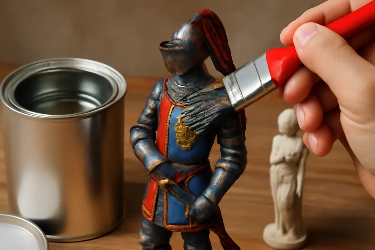 Che tipo di vernice usare su statuine in resina? Il finish che dura e valorizza i colori