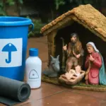 Materiali impermeabili per decorazioni esterne del presepe: la soluzione per resistere all’umidità