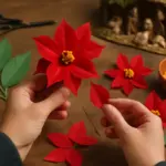 Realizzare stelle di Natale per decorazioni presepe: il dettaglio che rende unico il tuo angolo natalizio