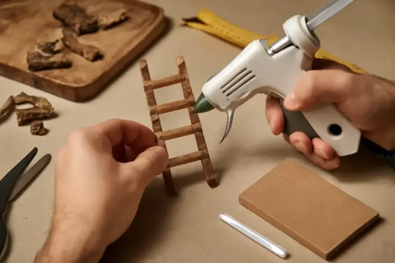 Scale in miniatura per presepi: come crearle solide con scarti di casa