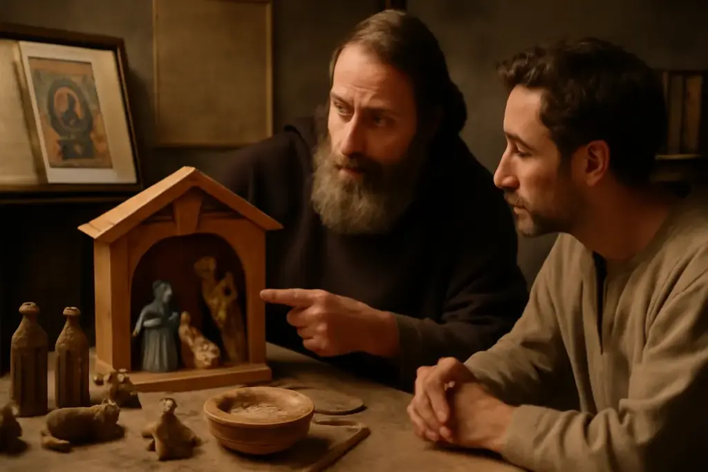 Come veniva realizzato il presepe nel Medioevo? Il particolare che ha cambiato tutto