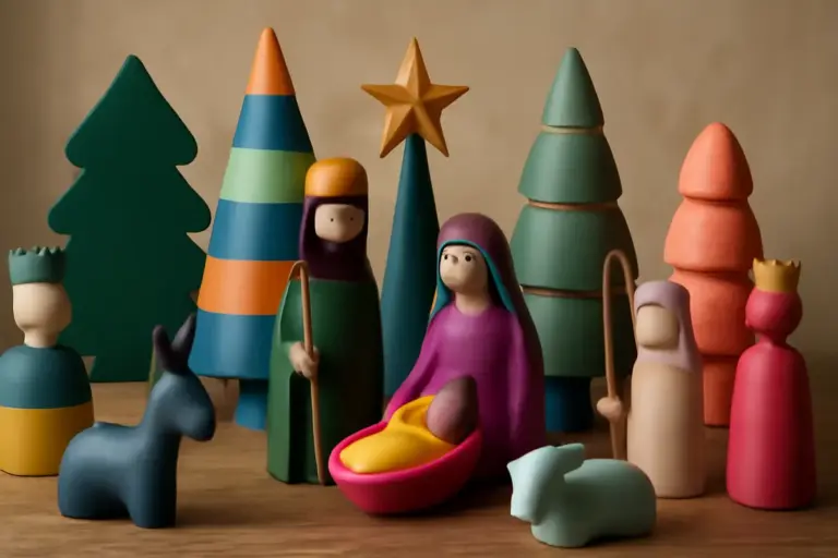 Decorazioni natalizie per presepi moderni: colori e stili per chi ama distinguersi