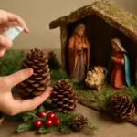Decorare il presepe con pigne e bacche naturali: piccoli accorgimenti per mantenerle perfette