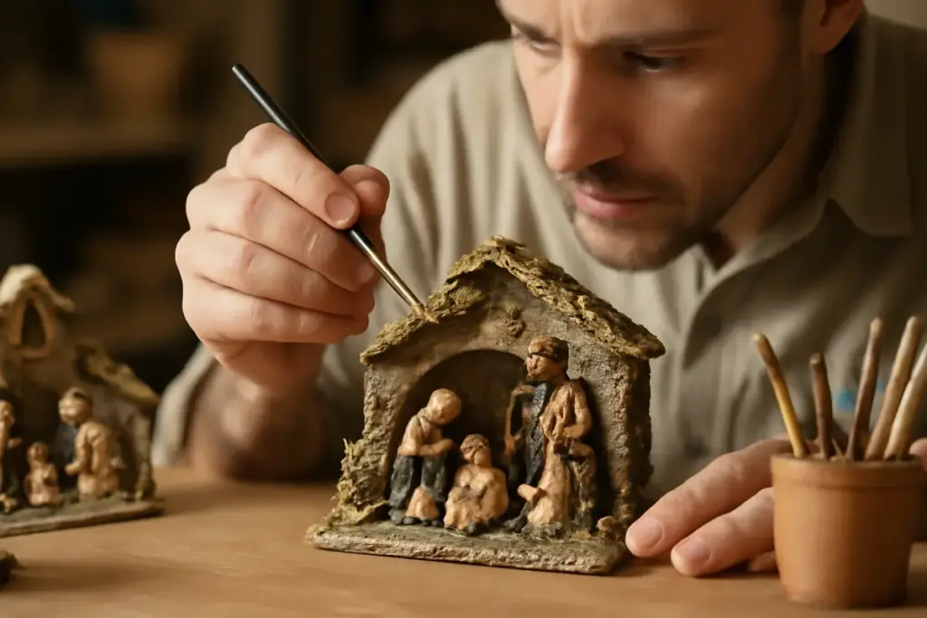 Ispirazioni creative per presepi in miniatura: dettagli minuscoli che fanno la differenza