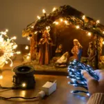 Presepi fai da te con decorazioni luminose: come scegliere le luci senza errori