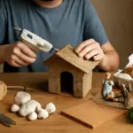 Materiali alternativi al gesso nel fai da te per presepi: idee pratiche per principianti