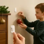 Come appendere le decorazioni natalizie senza rovinare mobili e pareti? Il metodo a prova di bambini