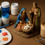 Colore acrilico o tempera per le decorazioni del presepe? Vantaggi e limiti che fanno la differenza