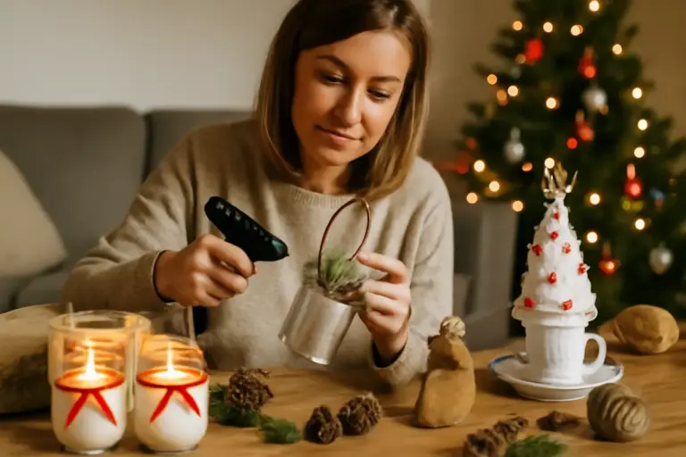 Decorazioni natalizie riciclando oggetti di casa: risparmio e creatività in pochi minuti