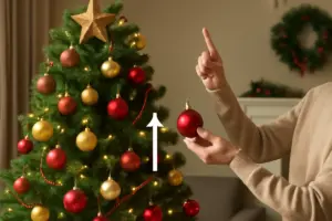 Come distribuire le decorazioni natalizie per un risultato armonioso? La regola facile da ricordare