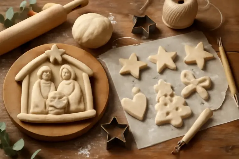 Presepi e decorazioni con pasta di sale: tecniche antiche rivisitate in chiave moderna