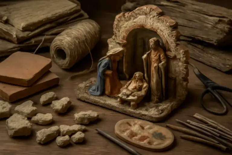 I materiali antichi usati nei presepi storici: spunti per chi ama il fai da te autentico