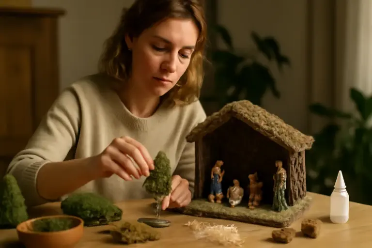 Posso realizzare decorazioni per presepe senza attrezzi da bricolage? Soluzioni facili anche per principianti