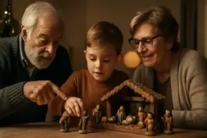 Come si trasmetteva la tradizione del presepe tra generazioni? L’insegnamento che ancora ispira oggi