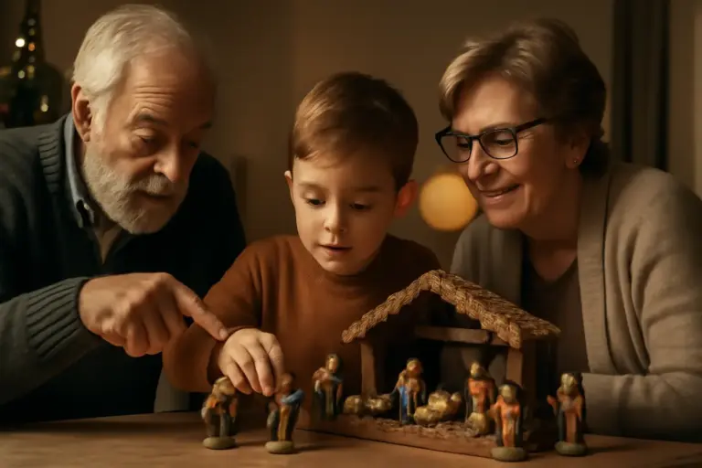 Come si trasmetteva la tradizione del presepe tra generazioni? L’insegnamento che ancora ispira oggi