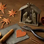Dettagli in rame e stagno per il presepe: idee rapide che esaltano le decorazioni fai da te