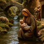 L’importanza del fiume nelle scenografie tradizionali del presepe: il significato nascosto nelle acque