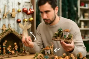 Come scegliere le decorazioni natalizie per il presepe? I materiali che fanno la differenza