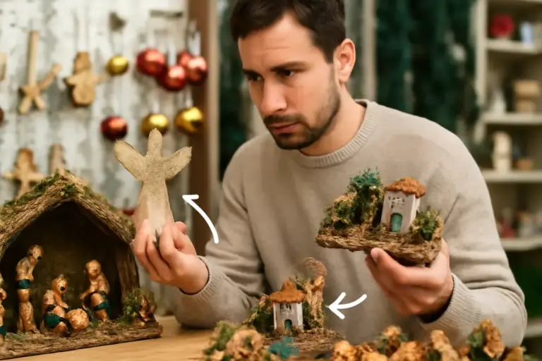 Come scegliere le decorazioni natalizie per il presepe? I materiali che fanno la differenza