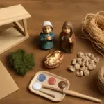 Materiali essenziali per iniziare un presepe fai da te: la selezione che evita gli sprechi